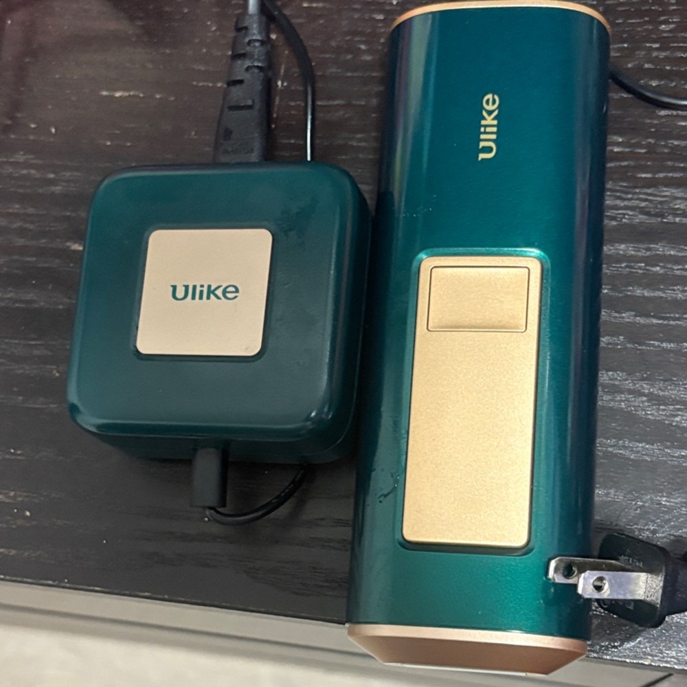 Ulike Green and Gold Hair Removal Device